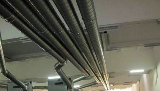 恒溫庫(kù)安裝中風(fēng)管的裝配