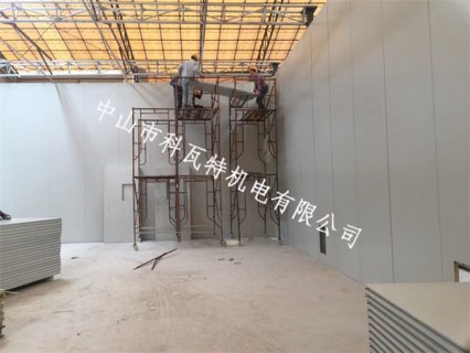 東鵬陶瓷高溫高濕養(yǎng)護(hù)間正在緊張施工中